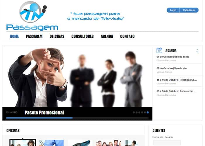 An image of the Passagem Produtora project.